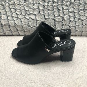 Calvin Klein heeled sandals